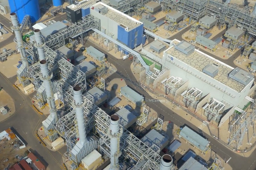 The equipment is used to improve the part-load performance of a gas turbine The equipment is used to improve the part-load performance of a gas turbine