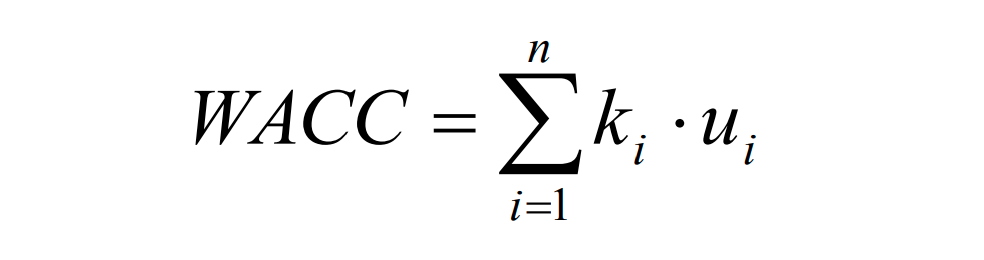 Weighted average cost of capital: financial model of an electrical substation Weighted average cost of capital: financial model of an electrical substation